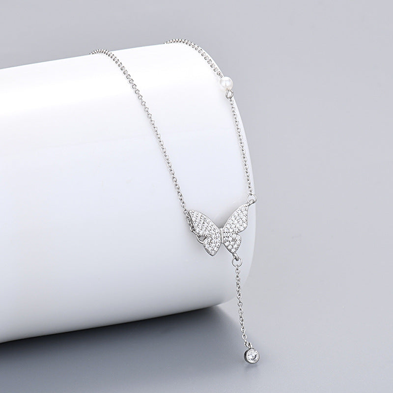 Wholesale Butterfly Tassel Necklace